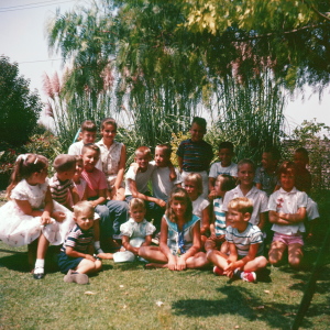 The children of Valmonte about 1958
